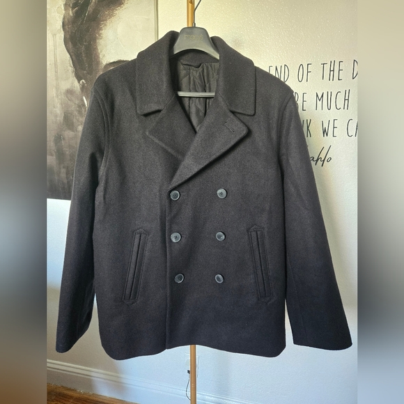 Old Navy Jackets & Blazers - NWT Womens Old Navy Pea Coat Color Black Size Xlarge